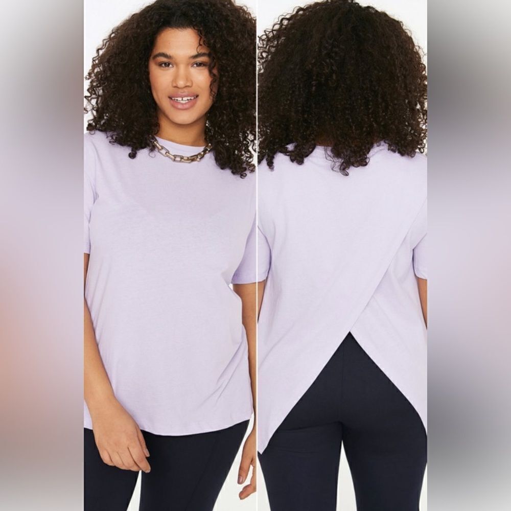 Cross back for dress up or down T Shirt.